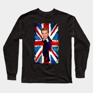 Caricature Egg Head 12th Doctor Long Sleeve T-Shirt